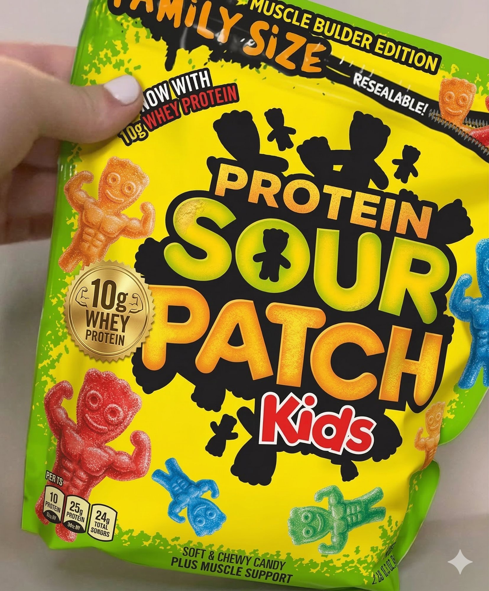 Sour Patch Kids Just Launched a Protein Candy — An